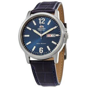 NWT Authentic Orient Classic Automatic Blue Dial Men's Watch